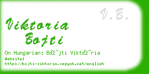 viktoria bojti business card